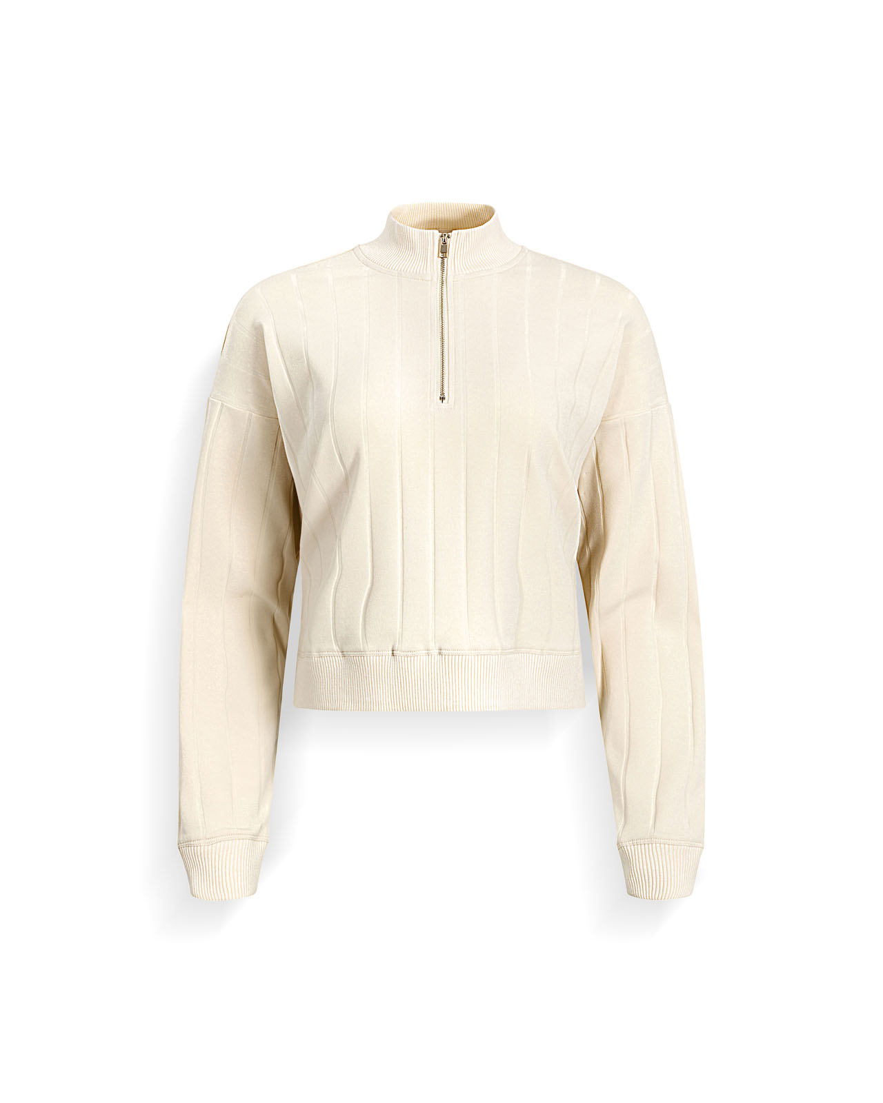 Splendid x @Cellajaneblog Wide Rib Quarter Zip in Daybreak | Splendid