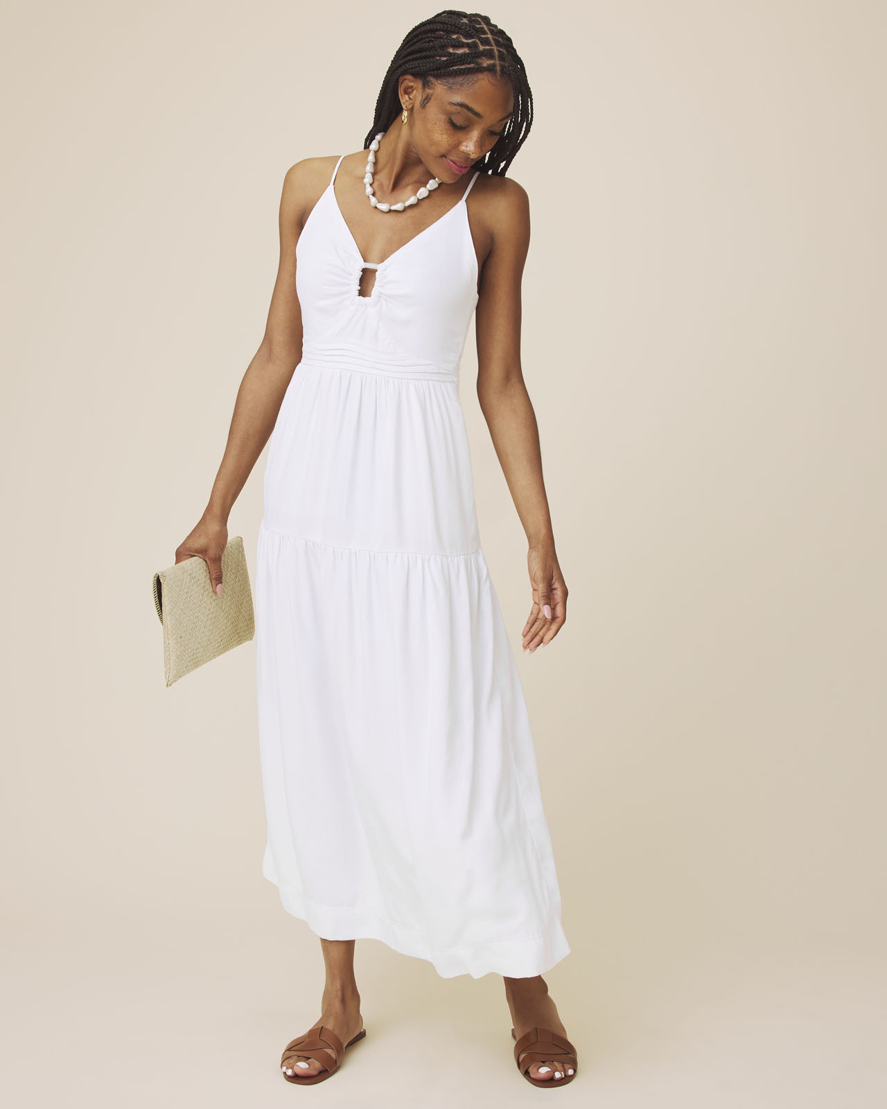 white wedding guest dress Zapaka Women White Blue Flower Wedding Party Guest Dress A Line Ruffled High-Low Dress, White Blue Flower / US20W